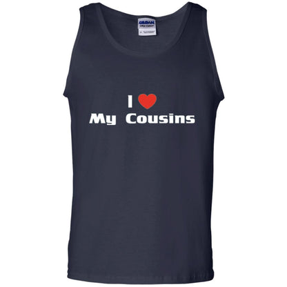 Family T-shirt I Love My Cousins Navy