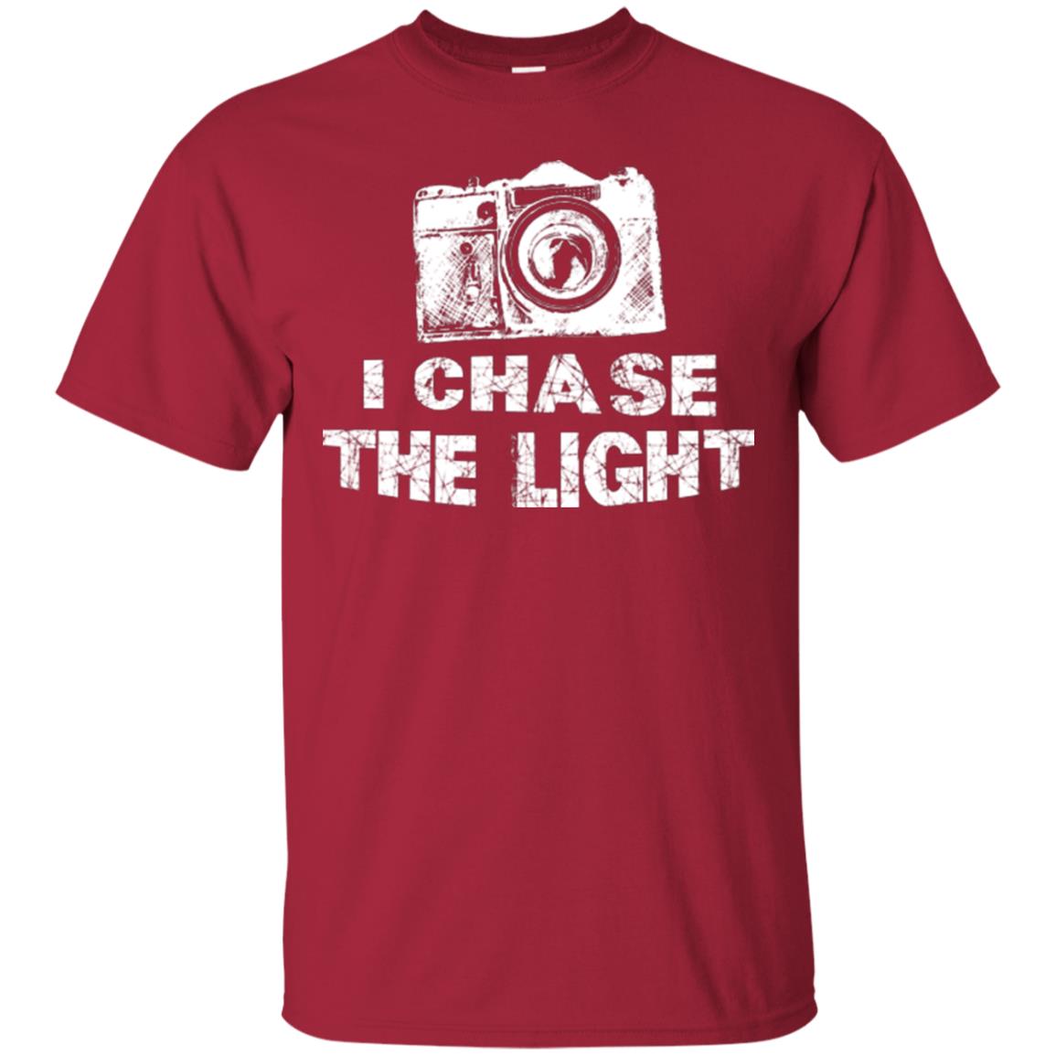 Photographer T-shirt I Chase The Light Cardinal