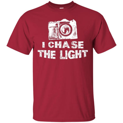 Photographer T-shirt I Chase The Light Cardinal