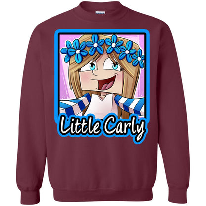 Little Carly Minecraft Little Club Adventures Shirt Maroon