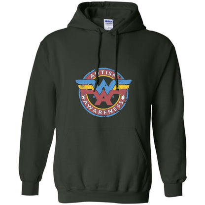 Autism Awareness T-shirt Forest Green