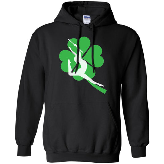 Baton Twirling Lover Saint Patrick's Day Black