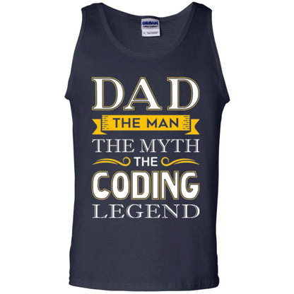 Daddy T-shirt The Man The Myth Colding Legend Navy