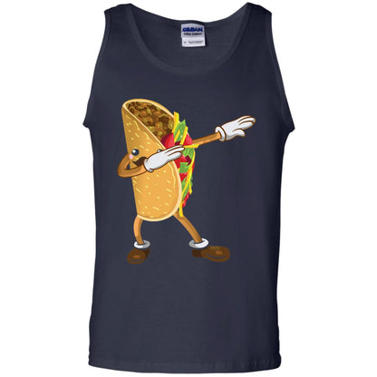 Dabbing Taco Shirt Funny Cinco De Mayo 2018 Navy