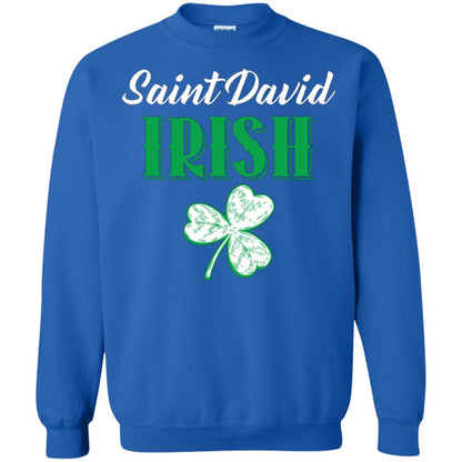 Saint Patrick's Day T-shirt Saint David Irish Royal
