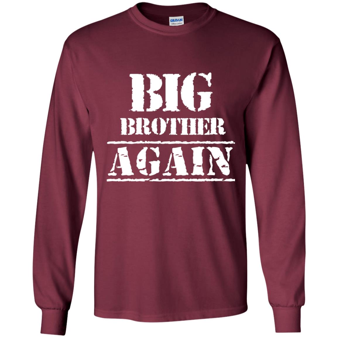 Big Brother Again T-shirt Maroon