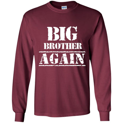Big Brother Again T-shirt Maroon