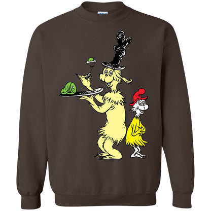 Dr. Seuss I Like Green Eggs And Ham T-shirt Dark Chocolate