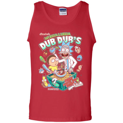 Movie T-shirt Wubba Luba Dub Dub_s Cereal Red