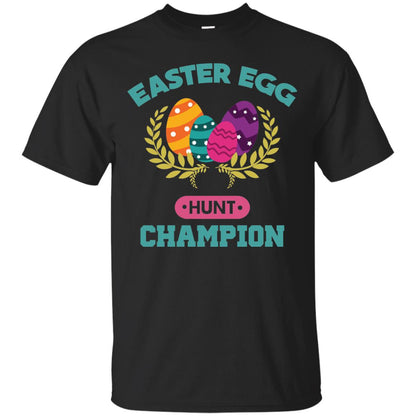 Easter Egg Hunt Champion Easter Day T-shirt Black