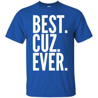Cousin T-shirt Best Cuz Ever Royal
