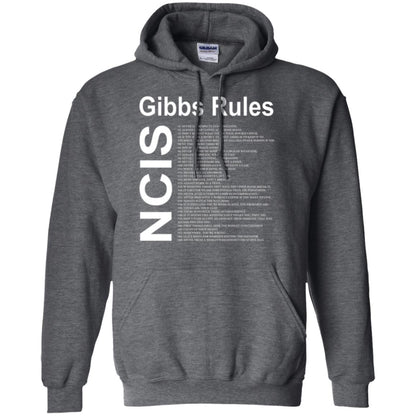 Gibbs Rules T-shirt Dark Heather