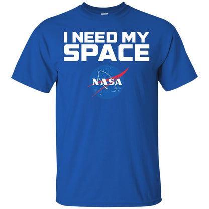 Nasa Logo T-Shirt I Need My Space Royal