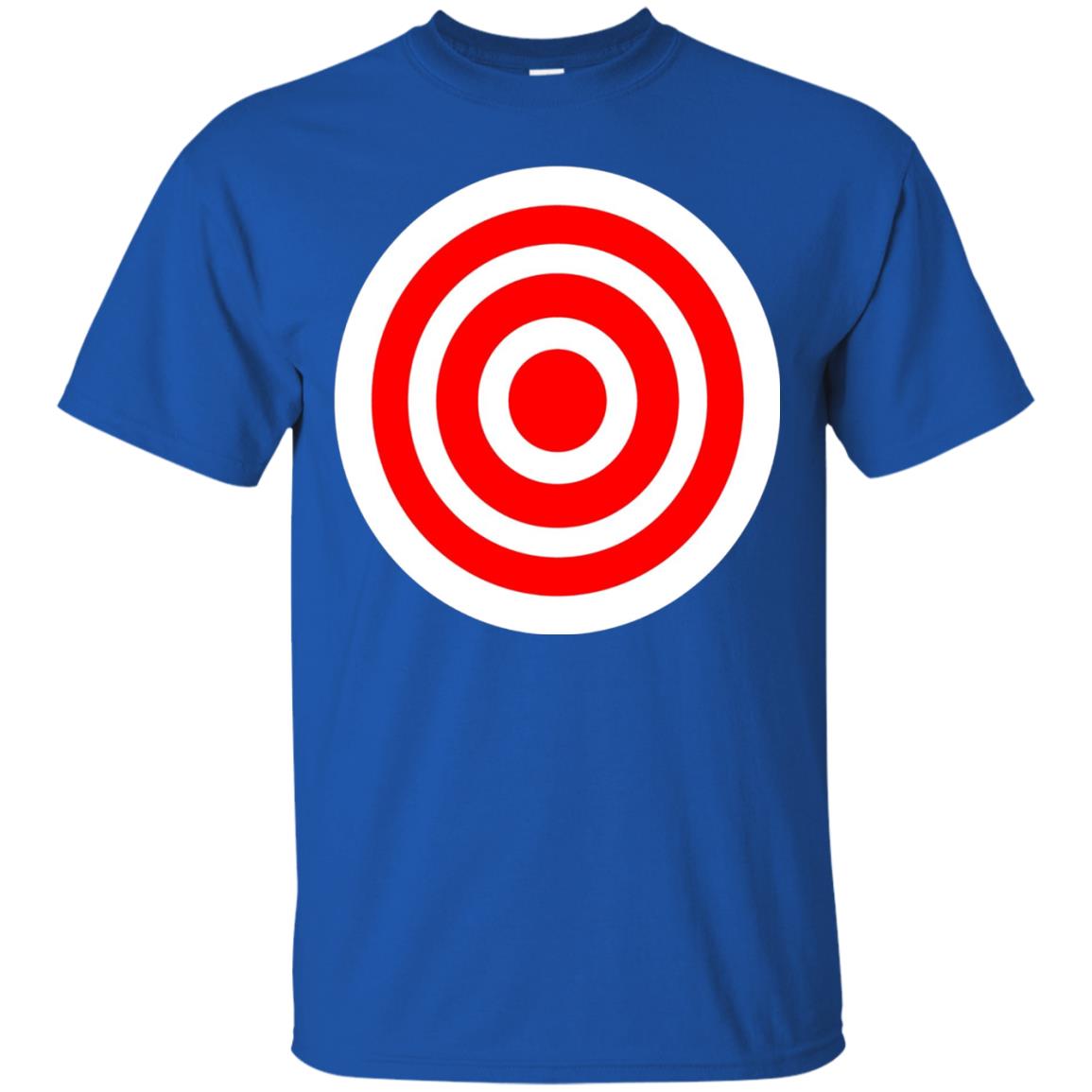 Funny Practice Bulls Eye Board Game Target T-shirt Royal