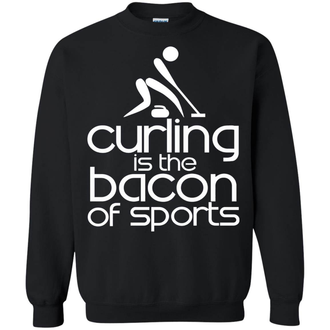 Funny Curling Is The Bacon Of Sports T-shirt
