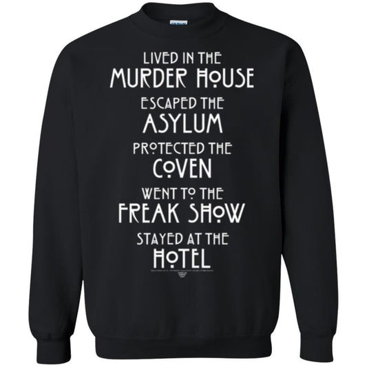 American Horror Story T-shirt Lived In The Murder House Black