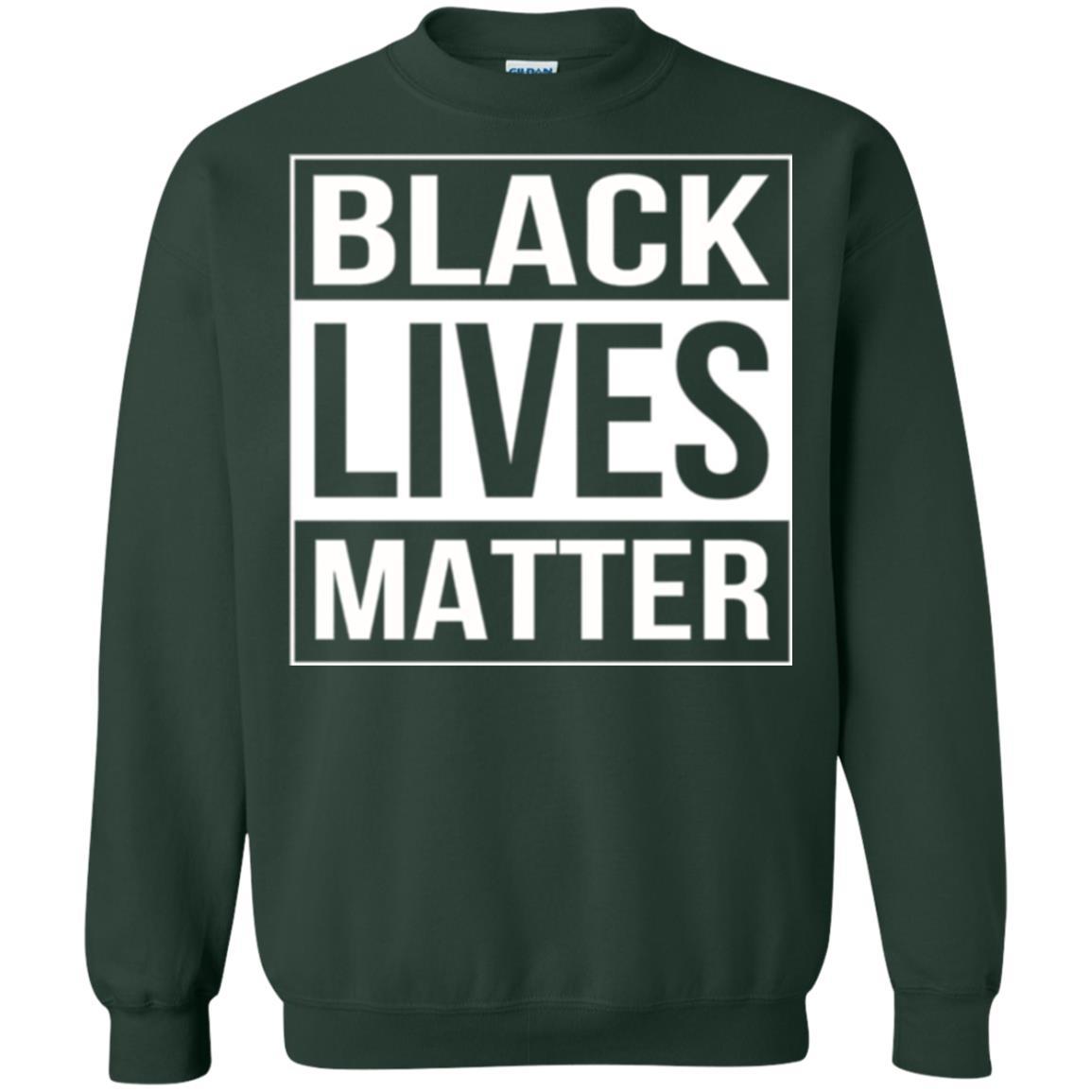 Political T-shirt Black Lives Matter T-shirt Forest Green