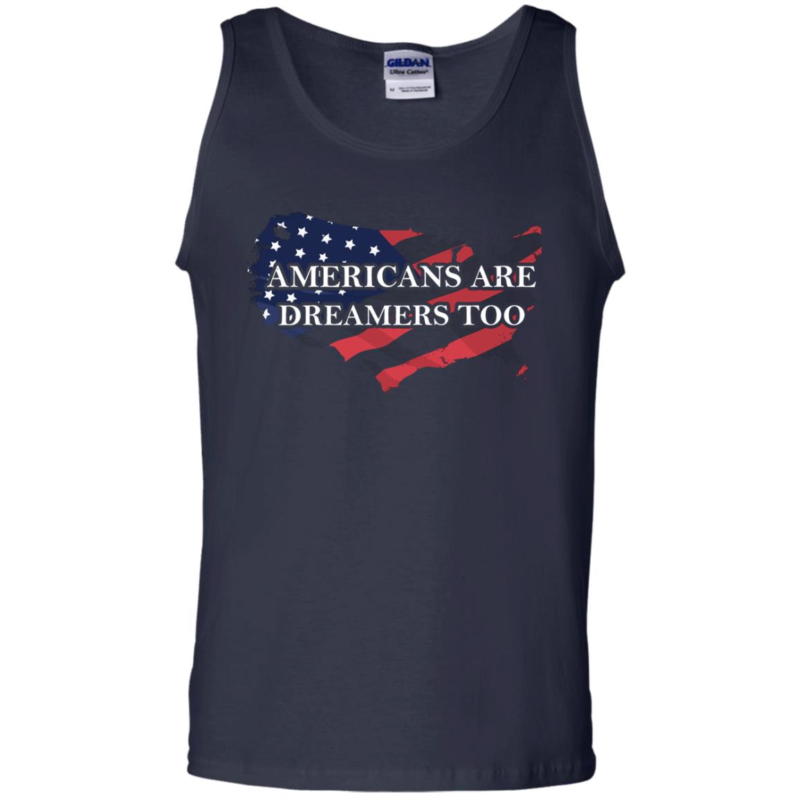 Americans Are Dreamers Too T-shirt Navy