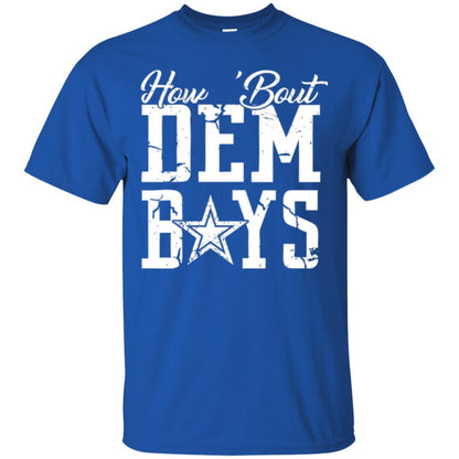 How Bout Dem Boys T-shirt Royal