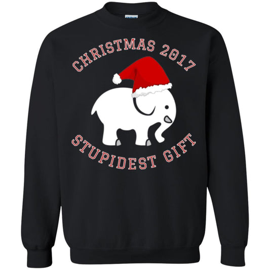 Elephant T-shirt Christmas 2017 T-shirt Black