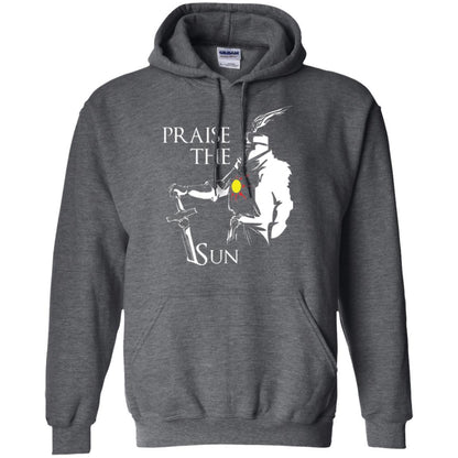 Gamer T-shirt Praise The Sun Knight T-shirt Dark Heather