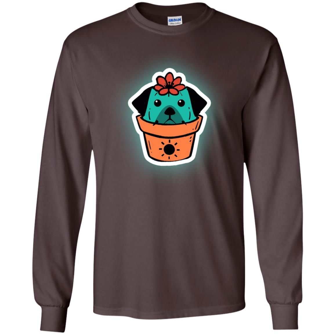 Dog Lovers T-shirt Dogcus Dark Chocolate
