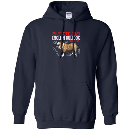 5 Rules For English Bulldog Owners Dog Lover Shirt Navy