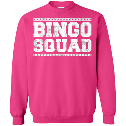 Bingo Squad Distressed Style Lucky Player T-shirt Heliconia