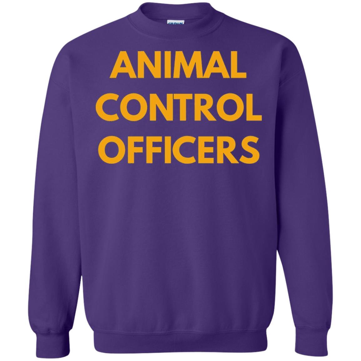 Animals Shelter T-shirt Animal Control Officers Purple