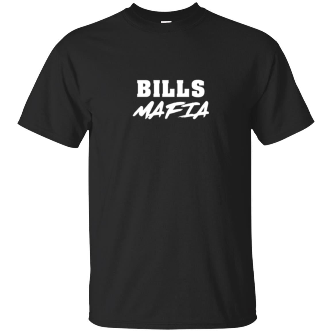 Football Lovers T-shirt Bills Mafia Buffalo Black