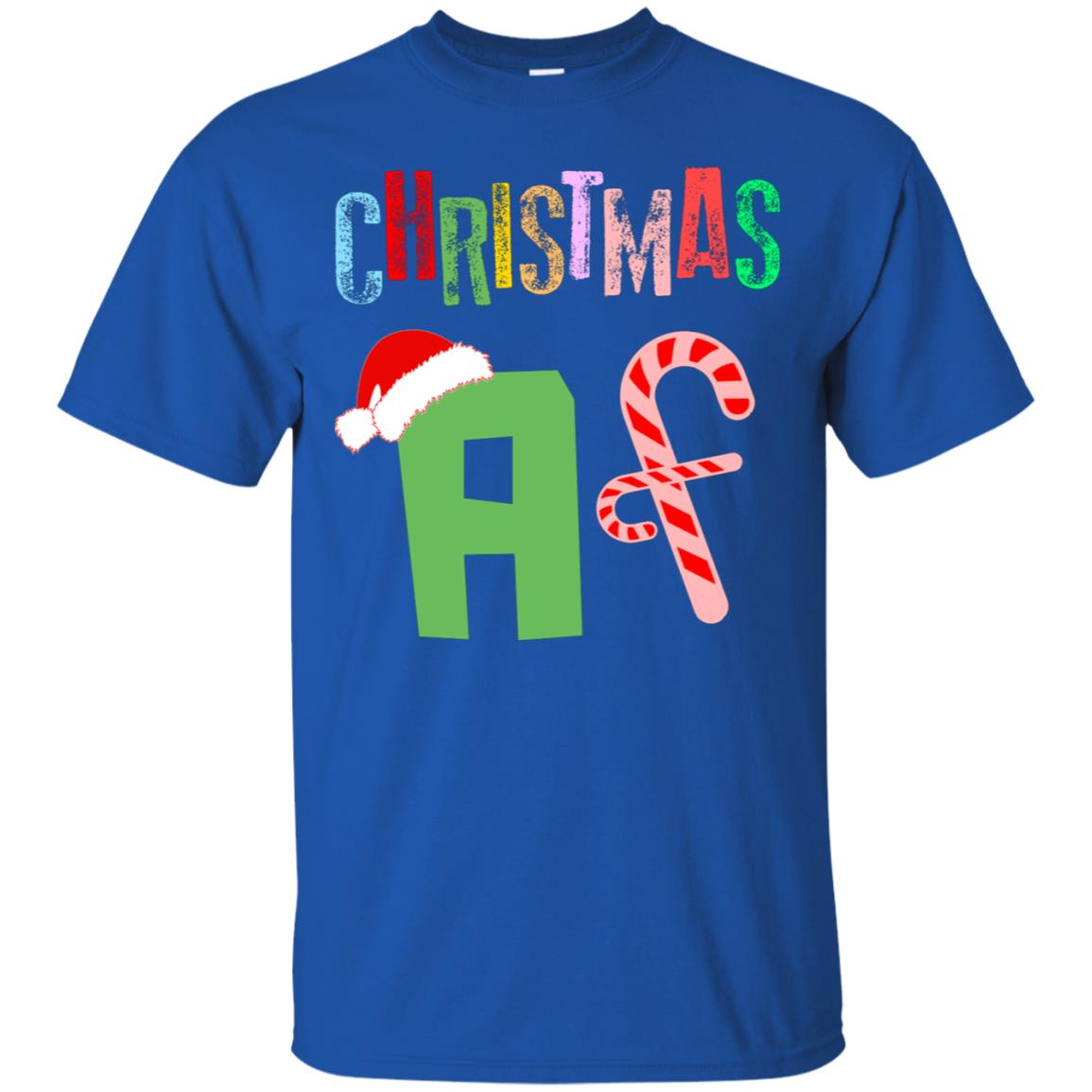 Chrismas Af X-mas Gift Shirt For Mens Or Womens Royal
