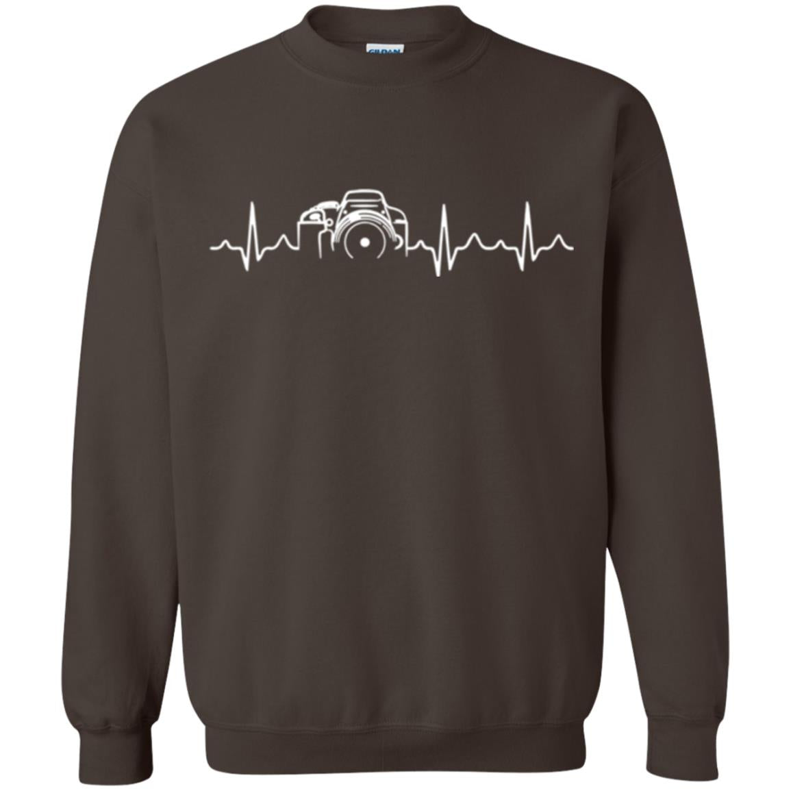 Photographer T Shirt Heartbeat Photography Dark Chocolate