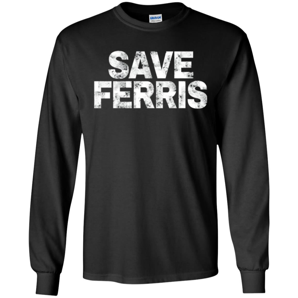 Movie T-shirt Save Ferris 80s Black