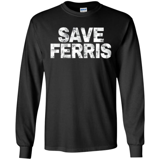 Movie T-shirt Save Ferris 80s Black