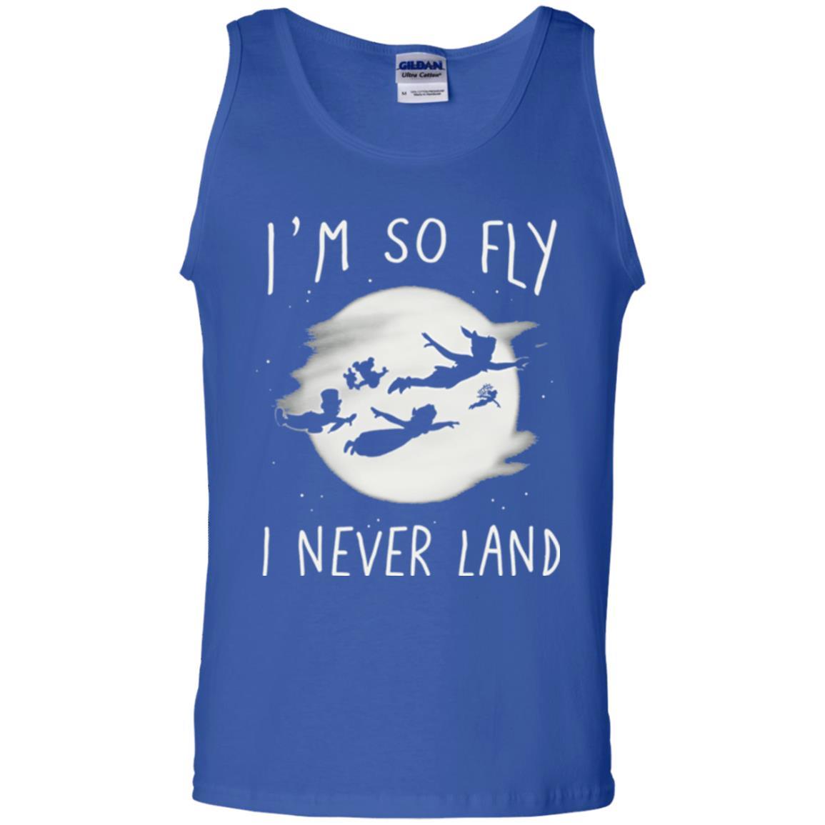 Film T-shirt Peter Pan So Fly Moon Silhouette Graphic Royal