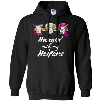 Hangin' With My Heifers Shirt Black