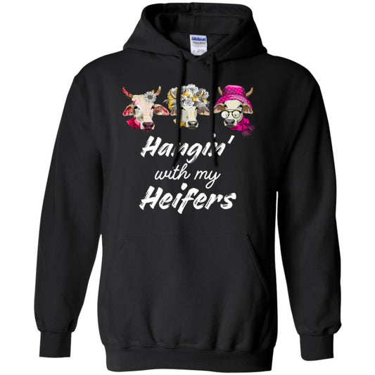 Hangin' With My Heifers Shirt Black
