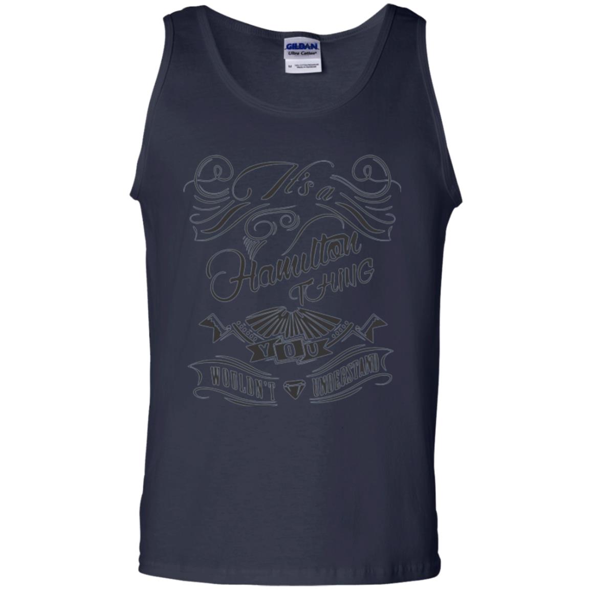 Musican T-shirt It_s A Hamilton Thing Navy