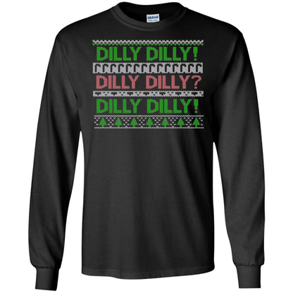 Christmas T-shirt Dilly Dilly Black