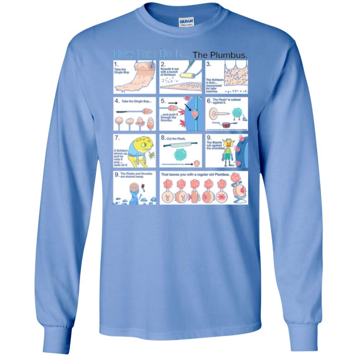 Film T-shirt How They Do Itthe Plumbus Carolina Blue