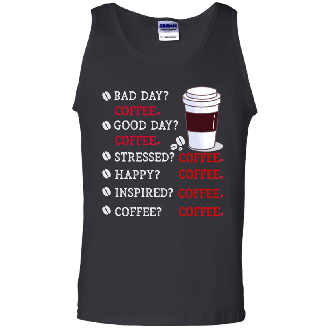 Coffee Idea Gift Shirt For Mens Womens Black