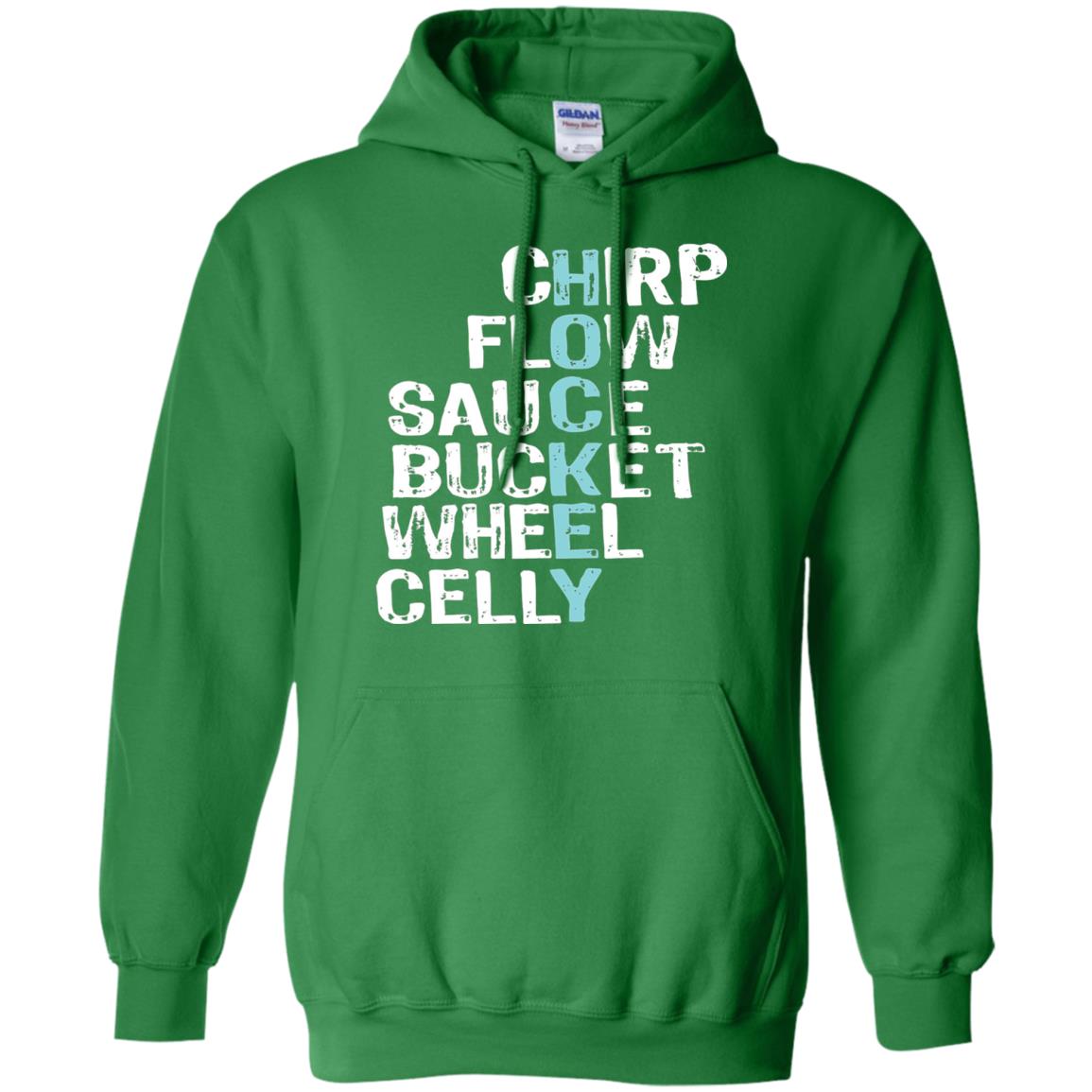 Eat Sleep Hockey Flow Celly Sauce Bucket Flow Wheel Shirt Irish Green