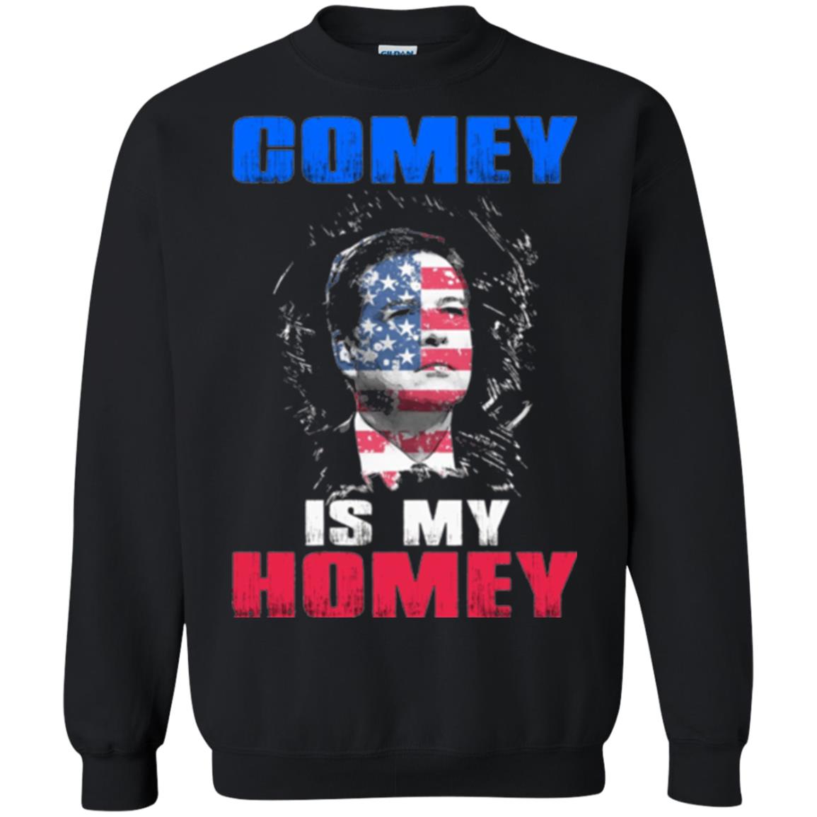 Fbi Director T-shirt Comey Is My Homey T-shirt Black