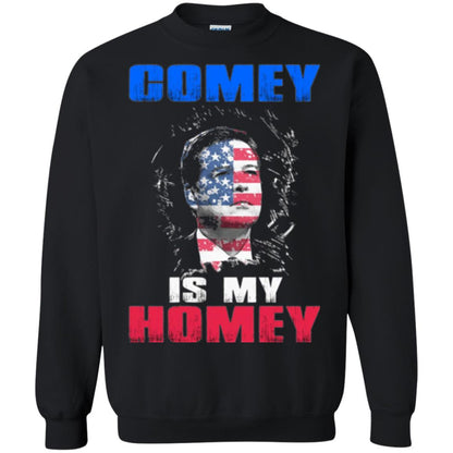 Fbi Director T-shirt Comey Is My Homey T-shirt Black