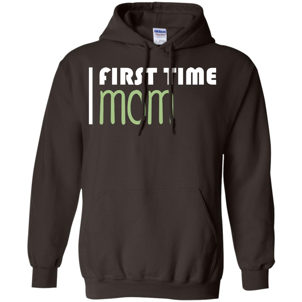 First Time Mom New Mom Shirt Dark Chocolate