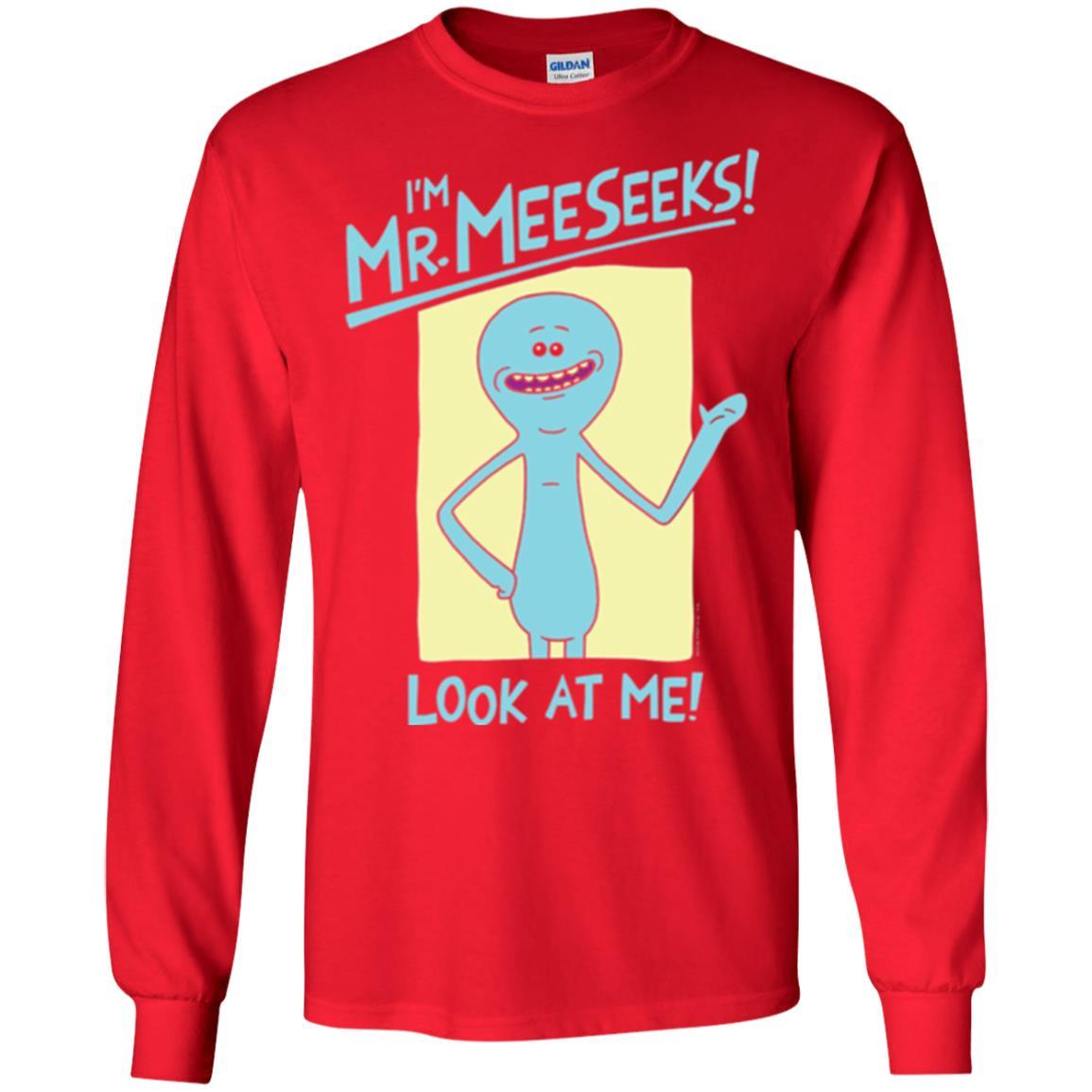 Film T-shirt I'm Mr. Meeseeks Look At Me Red