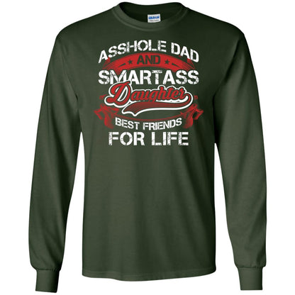 Dad And Daughter Best Friends For Life Cool Shirt For Daddy And Daughter Forest Green