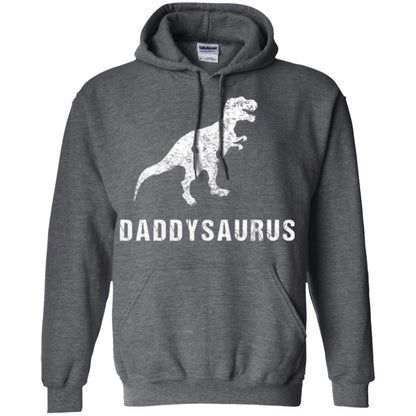 Dad T-shirt Daddysaurus Dark Heather
