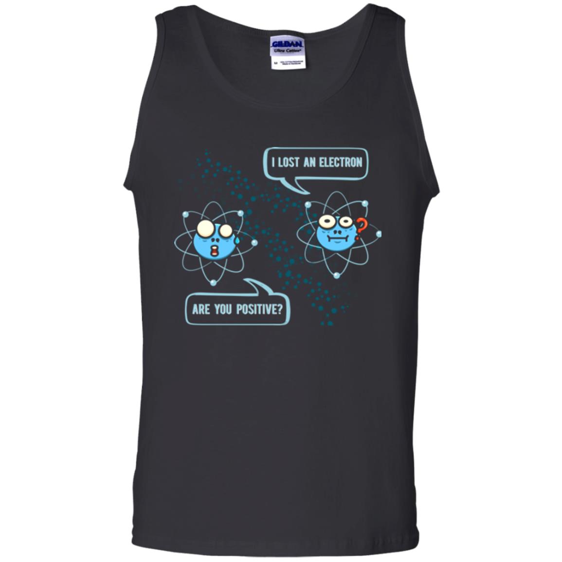 Chemistry Lover T-shirt I Lost An Electron Are You Positive Black