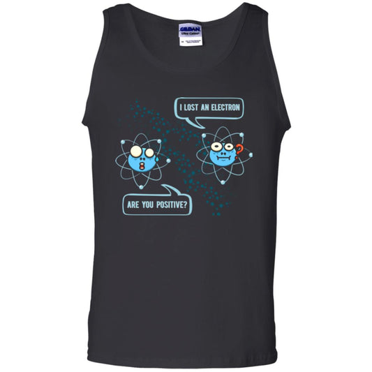 Chemistry Lover T-shirt I Lost An Electron Are You Positive Black